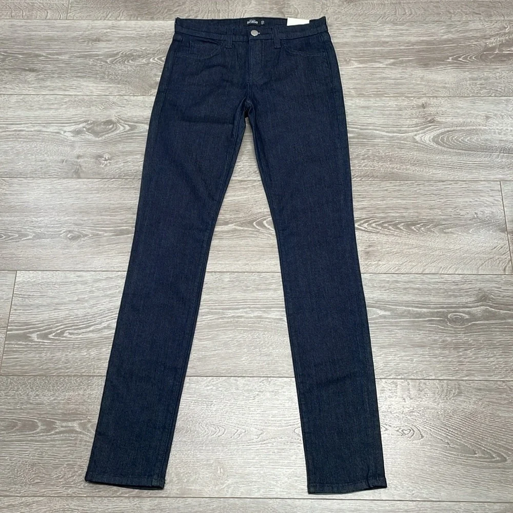 NWT Kate Spade Saturday Skinny Jeans Dark Wash Denim 24